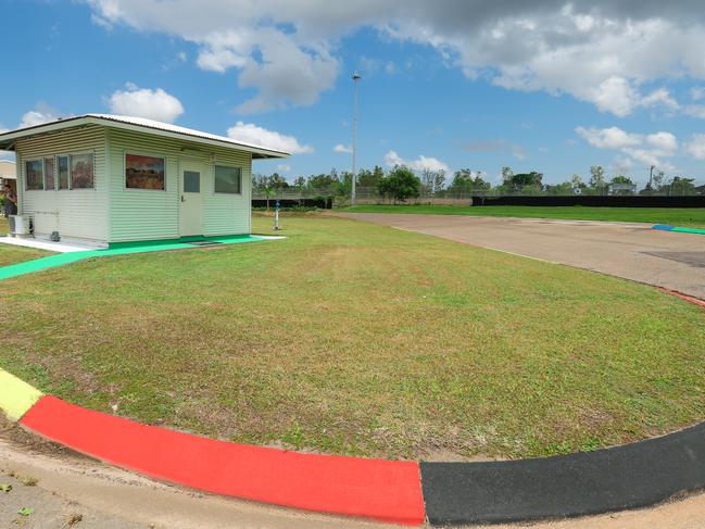 Hours before the fatal crash the boy drove a different stolen car to Don Dale youth detention centre. Picture: Glenn Campbell