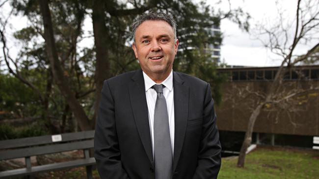 New Northern Beaches Council CEO Ray Brownlee at his Dee Why office. Picture: Adam Yip