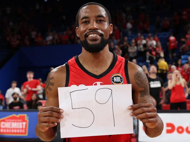 Bryce Cotton set the record for the most points scored in the last 30 years. Picture: Paul Kane/Getty Images