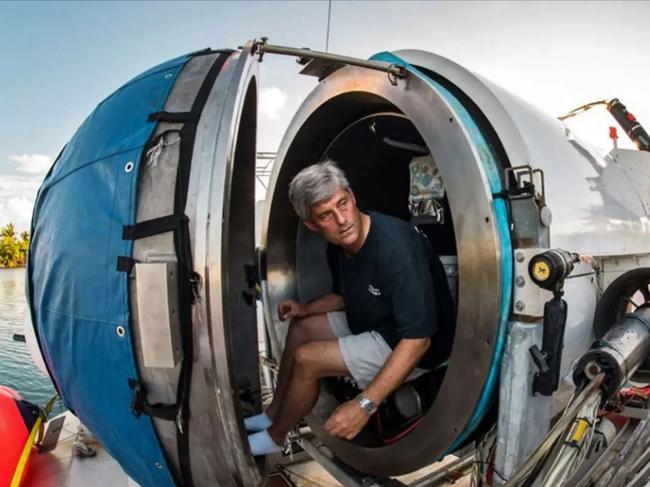 Stockton Rush, CEO of OceanGate, was piloting the missing submersible. Picture: OceanGate