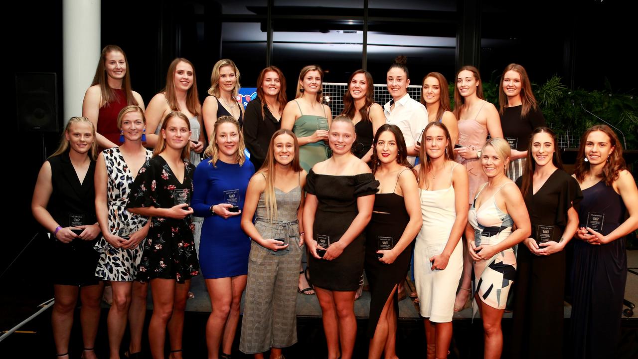 2019 SANFLW Team of the Year. Picture: Deb Curtis