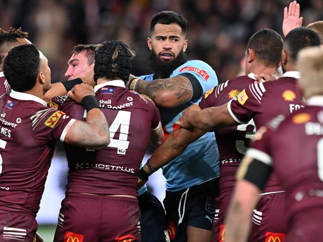 State of Origin continues to be a big winner for NRL. Picture: Bradley Kanaris/Getty Images