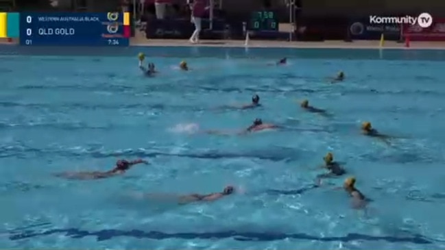 Replay: Water Polo Australia National Championships – Women- WA Black v Queensland Gold (17 and Under)