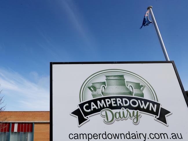 Australian Dairy Farmers Group is just starting to produce organic yoghurt for a NZ customer.exterior of The Camperdown dairyPicture: ANDY ROGERS