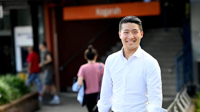 Scott Yung, who came close to unseating future Premier Chris Minns in 2019, has seen his federal campaign for Bennelong threatened by historic campaign spending never revealed to the NSW Electoral Commission. Picture: Jeremy Piper