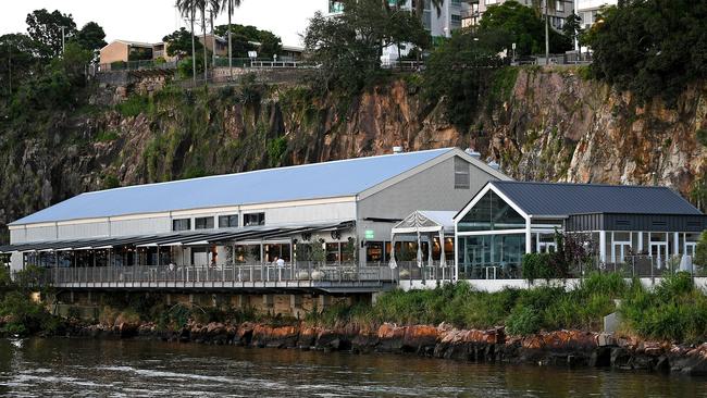 Arc restaurant on the Howard Smith Warf has closed due to Coronavirus. AAP image: John Gass