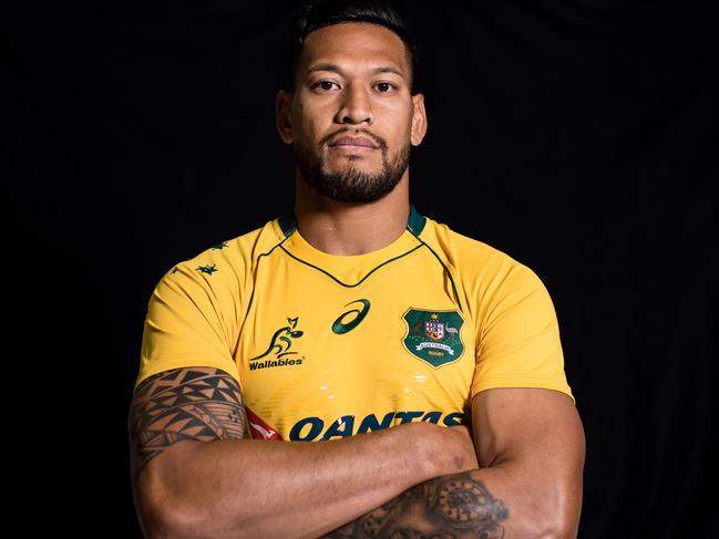 Sacked rugby star Israel Folau has written to every member of Rugby Australia’s board demanding answers. Picture: Mark Kolbe