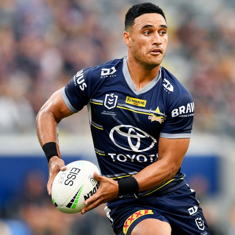 Valentine Holmes is far less interesting in SuperCoach when playing in the centres. Picture: Alix Sweeney