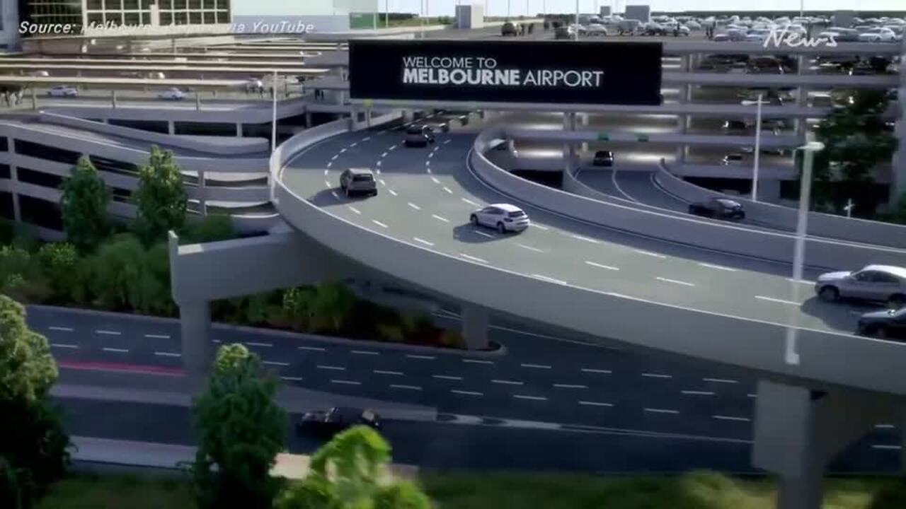 Melbourne Airport’s new road overpass | Herald Sun