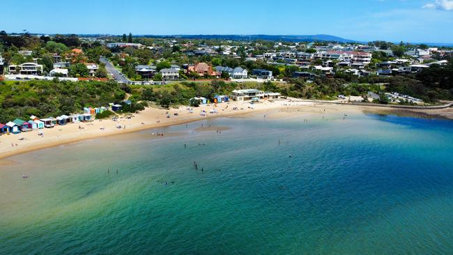 The Mornington Peninsula – home to Mills Beach – was the most visited regional destination by voucher holders in the latest round of the state government’s travel program. File picture.