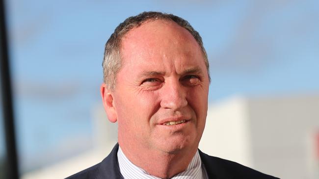 Barnaby Joyce in Armidale this week. Picture: John Grainger