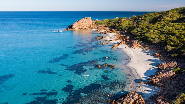 Castle Rock beach near Dunsborough, Western Australia. Picture: Tourism WA