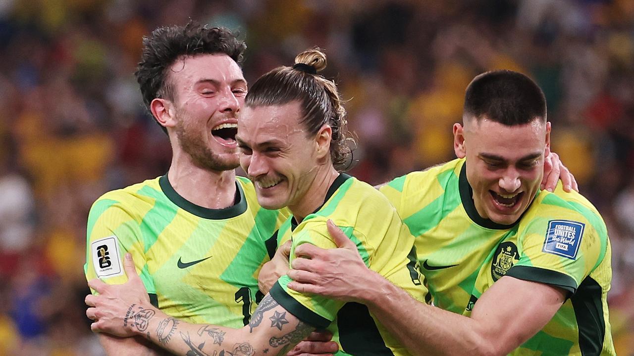 Irvine bags brace as Socceroos romp to big win