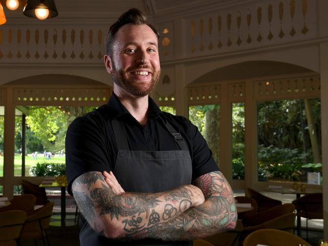 Restaurant Botanic chef Justin James. Picture: Tricia Watkinson