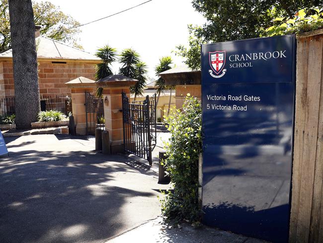 Cranbrook High School in Sydney, where the CEO of the NSW Jewish Board of Deputies has been invited to speak.