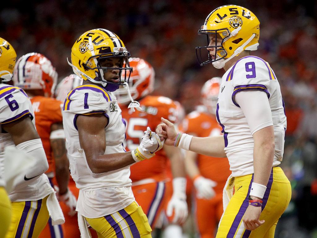 Joe Burrow and Ja'Marr Chase are 6-0 in college, pro postseason games