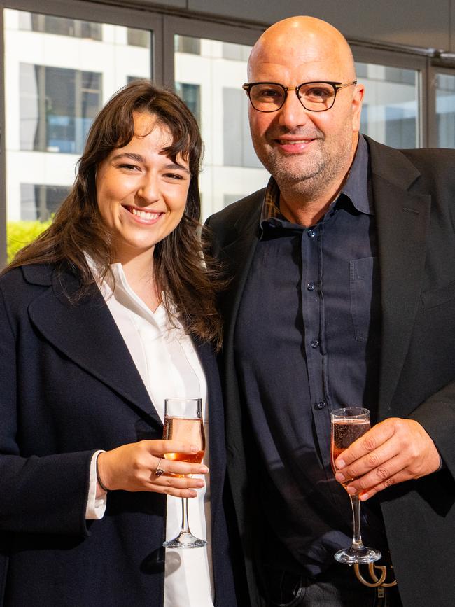 Lalla and Andrew Nugent from Bird in Hand at The Advertiser Foundation event. Picture: Morgan Sette