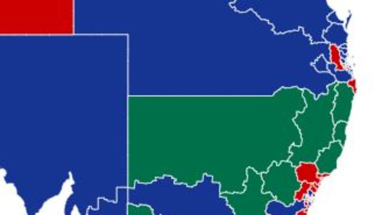 Live results from Cunningham electorate