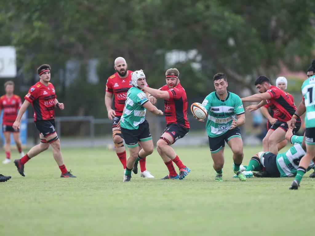 PBC Allygators vs. Colleges Knights. 20April 2024 Currumbin Picture by Richard Gosling