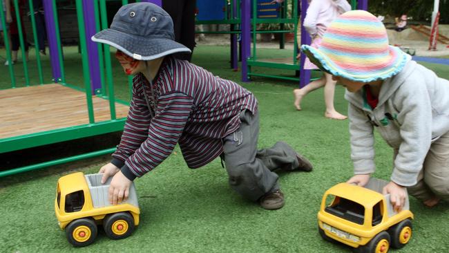 Children playing at a childcare centre. Picture: File (generic)