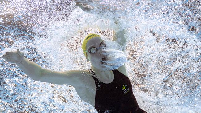 O'Callaghan is the defending world champion in the 100m freestyle. (Photo by Oli SCARFF / AFP)