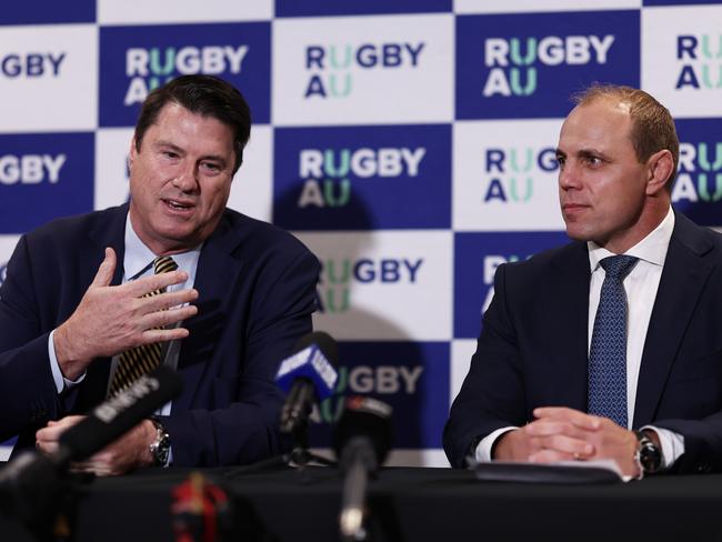 Former Rugby Australia chair Hamish McLennan appointed Phil Waugh. Picture: Getty Images