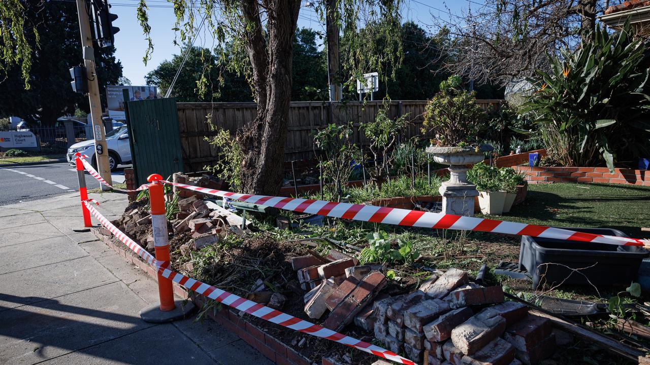 Emergency services were called to reports two cars had collided at the intersection of Warrigal Road and Highbury Road about 7pm on Tuesday, 2 July. Picture: NewsWire/ Nadir Kinani