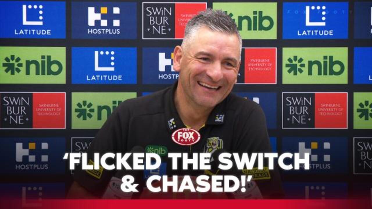 Yze lauds Brown's game-saving tackle!