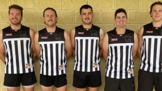 Tristan Geehman (left) is one of Waikerie's most reliable players. Picture: Waikerie Football Club