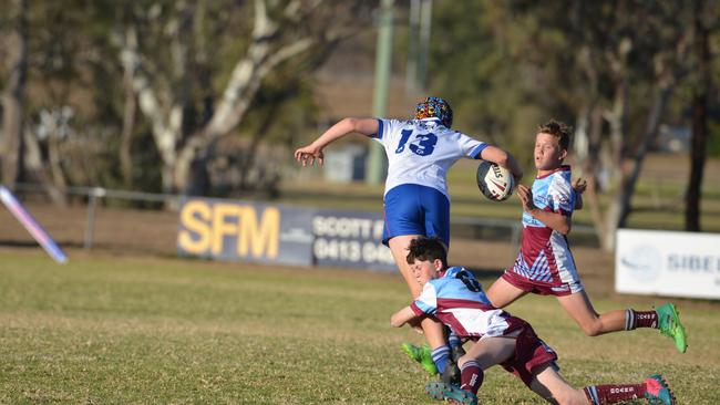 ON-FIELD: Collegians U14s and U16s are competing in the 2020 Toowoomba Junior Rugby League. Picture: contributed