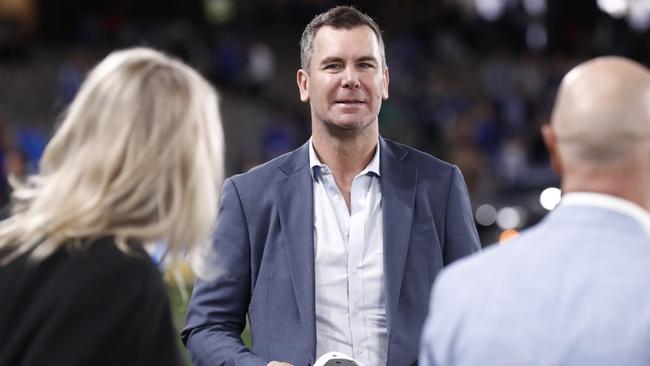 Former North Melbourne captain Wayne Carey. Photo by Darrian Traynor/Getty Images