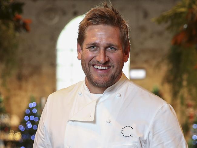 Celebrity chef Curtis Stone at Doltone House, Everleigh, today.He will reveal the food trends for this year's Xmas spread before a special dinner presented by Coles.Picture: Justin Lloyd.