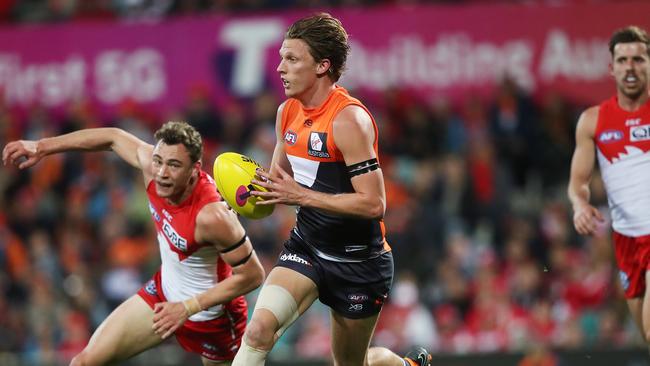 Lachie Whitfield has won his first Kevin Sheedy Medal. Picture: Phil Hillyard