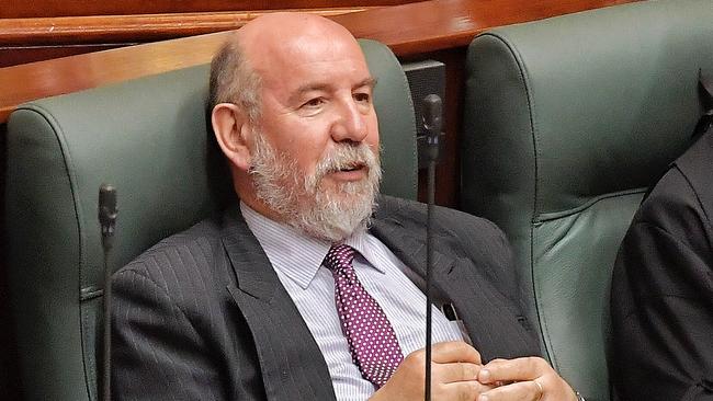 Don Nardella in the Victorian Parliament. Picture: Jason Edwards