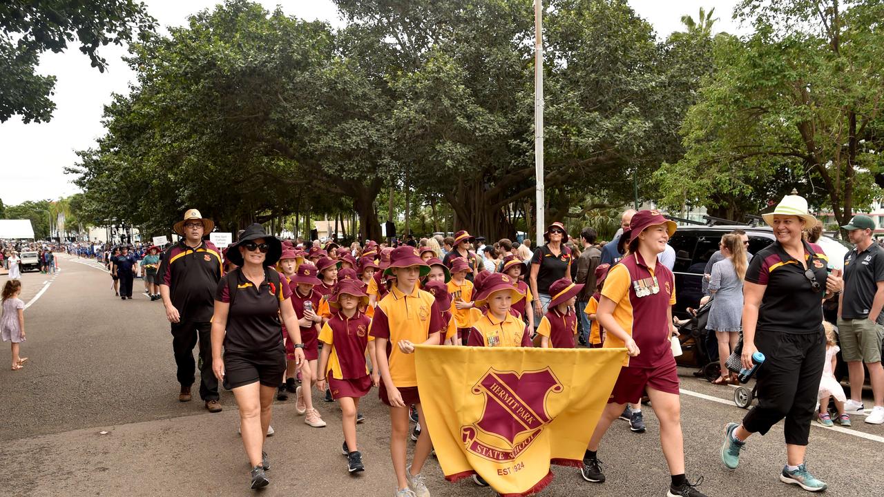 Townsville Schools Anzac Day Parade 2021 The Advertiser