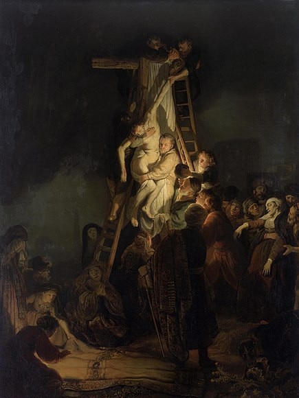 Rembrandt, Descent from the Cross, 1633, Munich, Alte Pinakothek