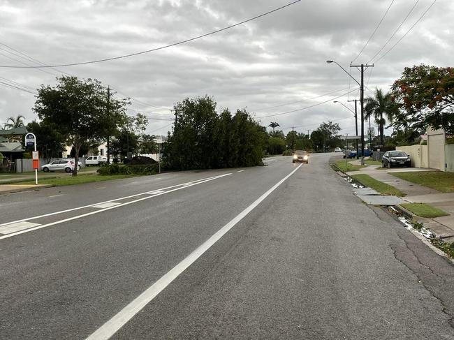 Tropical Cyclone Kirrily 2024: Trees fallen across the suburb of Kelso.
