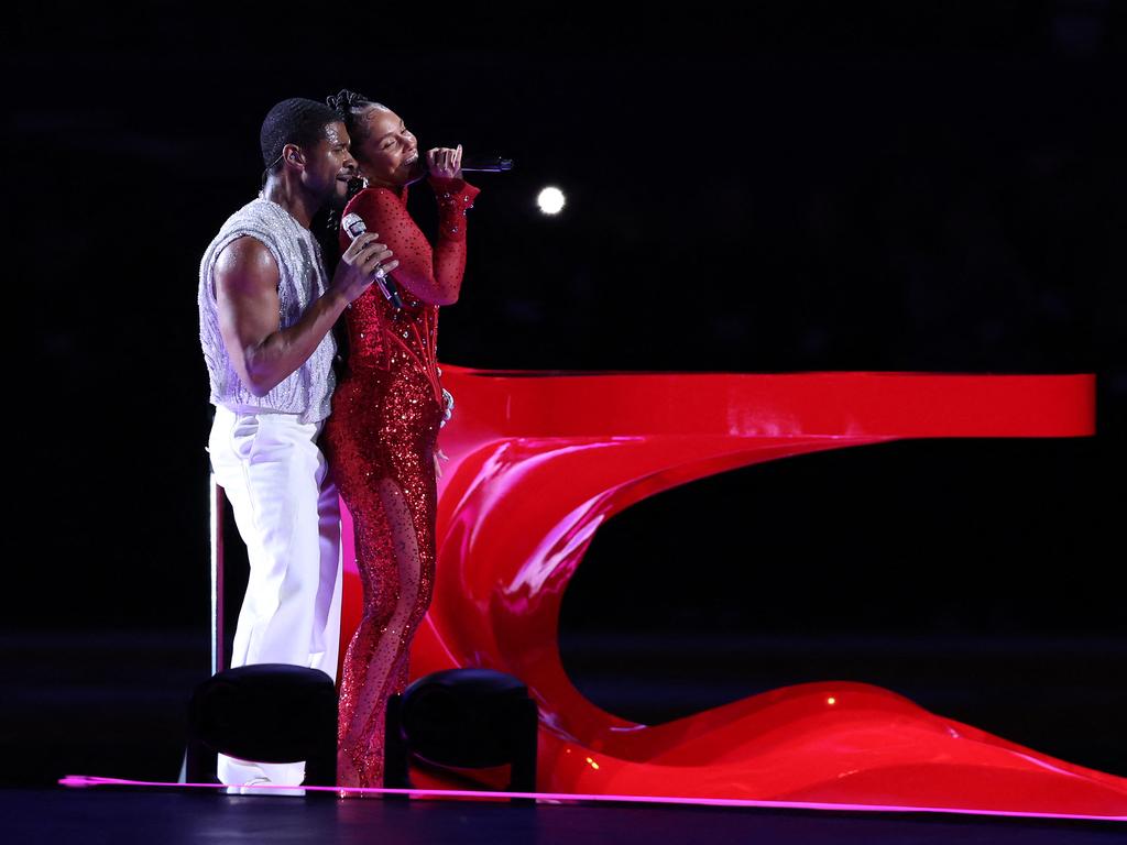 The pair turn up the heat. Picture: Getty Images