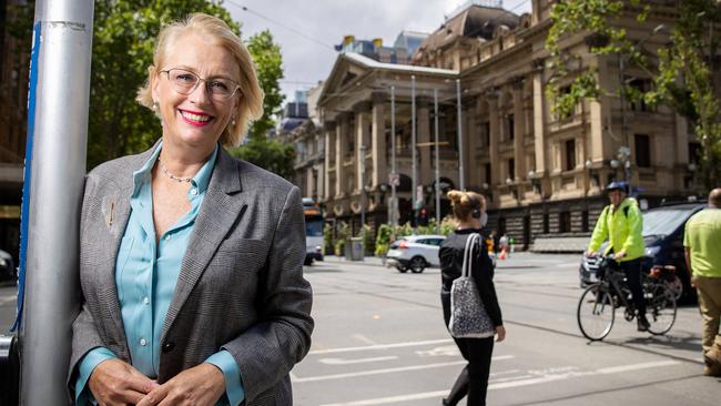 Lord Mayor Sally Capp is Victoria’s highest paid councillor. Picture: Mark Stewart.