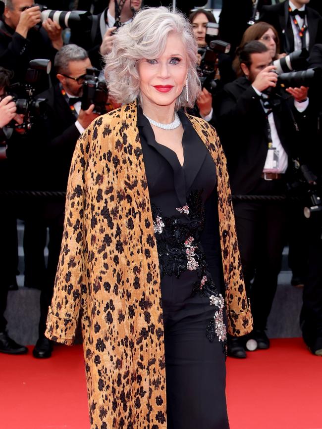 Jane Fonda at the 2024 Cannes Film Festival. Picture: Daniele Venturelli/WireImage