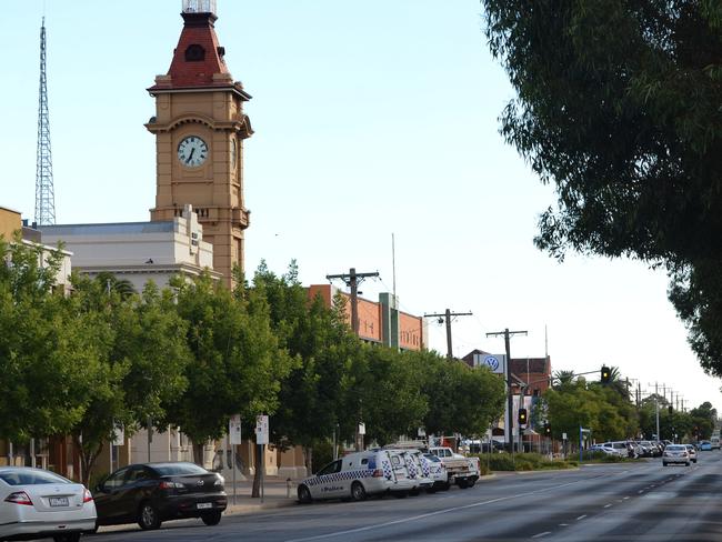 The drug ice has plague the town of Mildura. Deakin Ave, Mildura