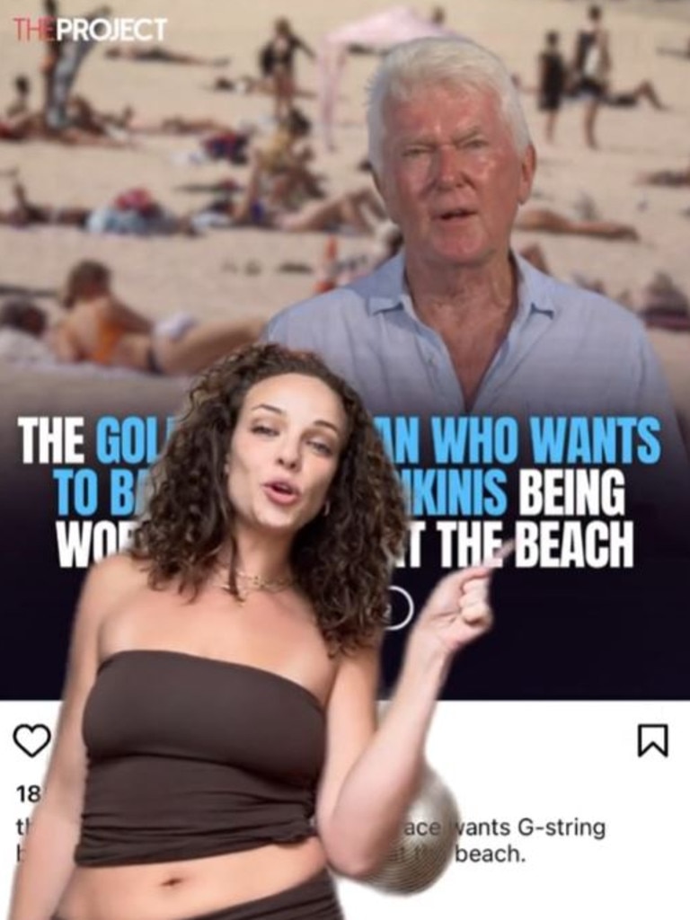 Gold Coast identity slammed over calls to ban G-string bikini