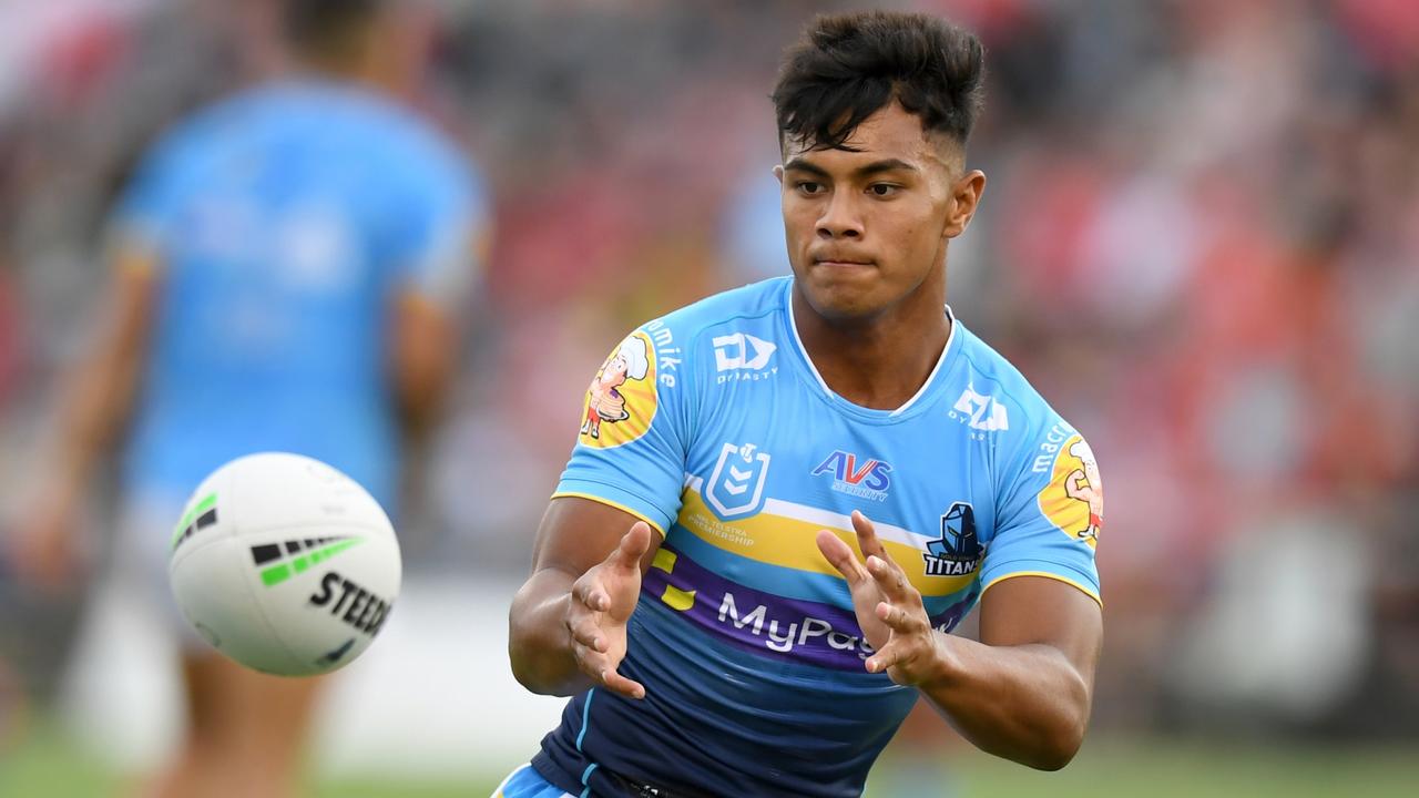 Keano Kini is in line to debut for the Titans.
