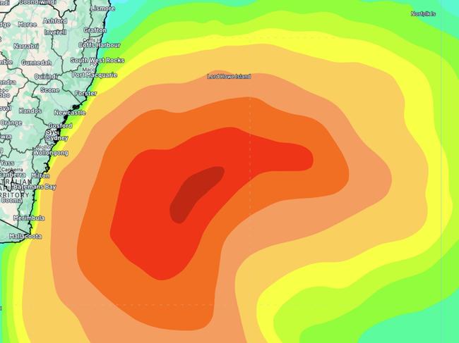 Large and hazardous surf is forecast to batter the New South Wales coastline over the coming days, as two powerful swell systems move in rapid succession across the Tasman Sea and Southern Ocean. Picture: Weatherzone