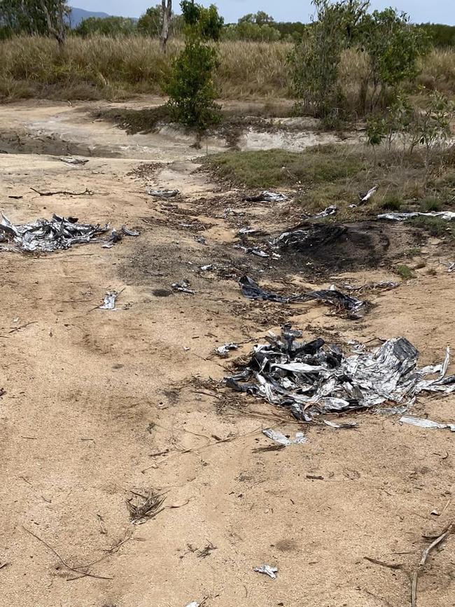 Dumped rubbish found around Townsville in November. Picture: Supplied.