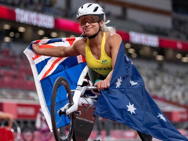 Aussie gold! Wheelchair ace’s ‘notorious’ hoodoo over