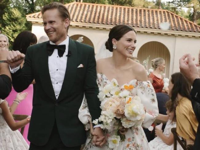 Actor Sophia Bush and Grant Hughes got married in July 2022.