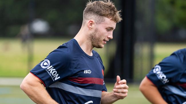 Sam Walker is another early SuperCoach favourite. Source: Roosters Digital