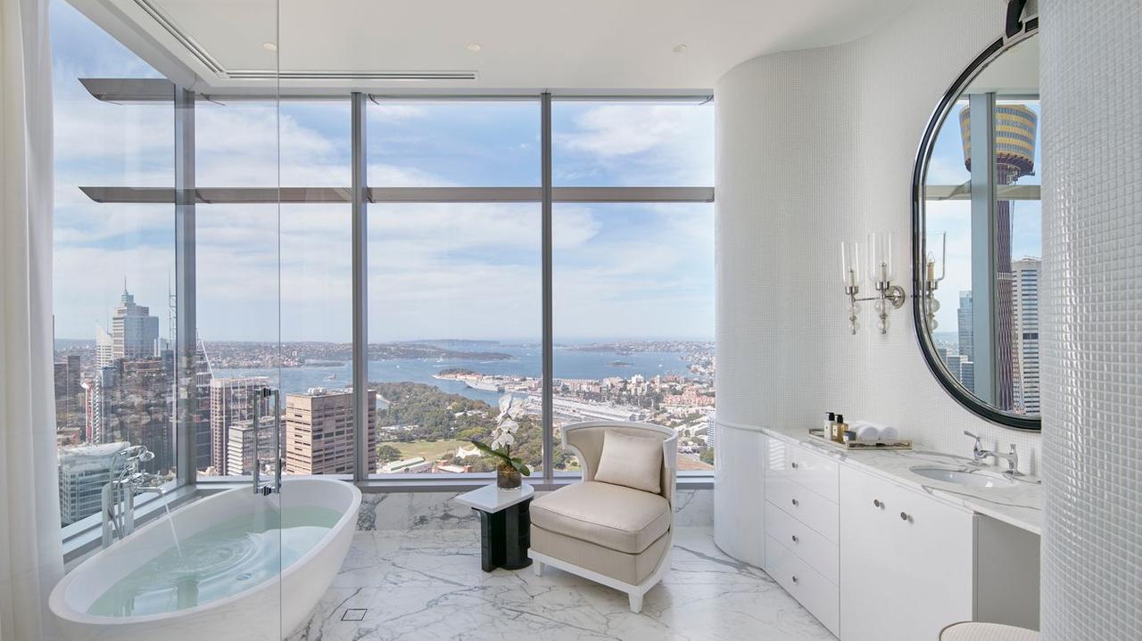 Talk about a bath with a view!