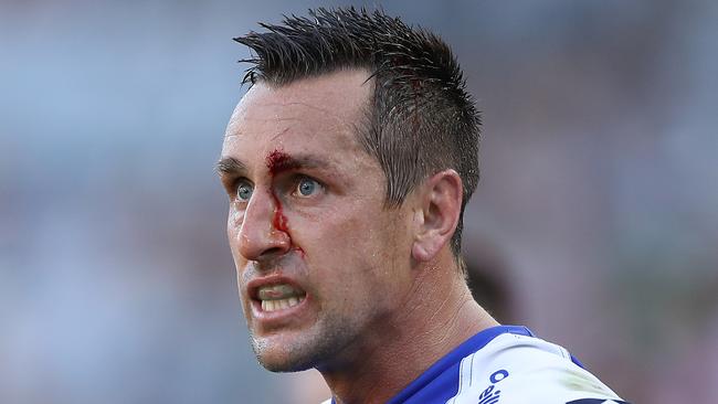 Mitchell Pearce’s future at the Knights remains clouded. Picture: Getty Images